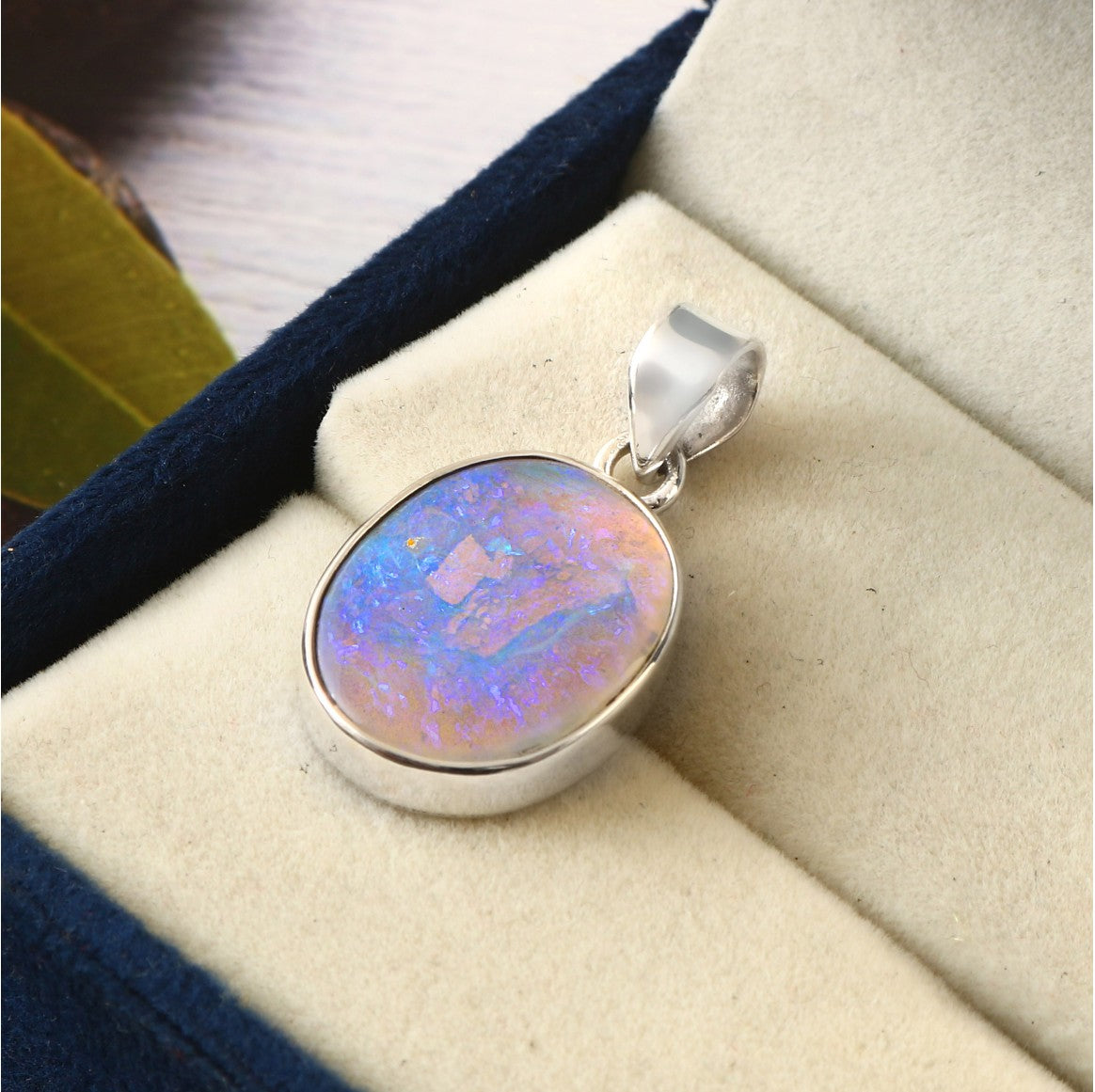Australian Crystal Opal Pendant