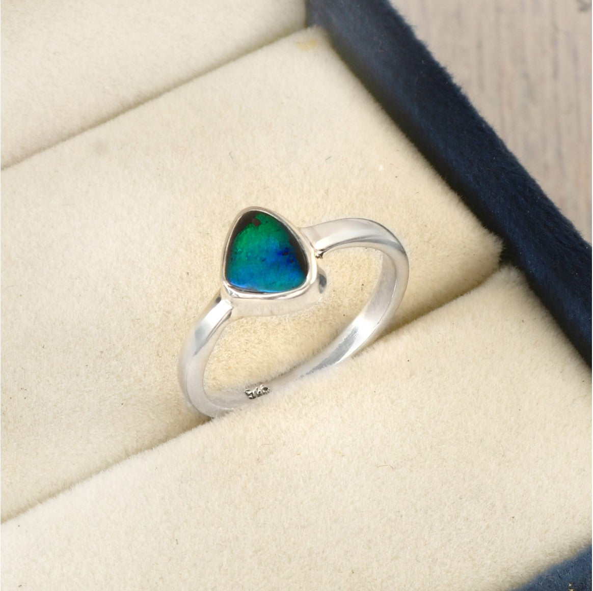 Black Opal Engagement Ring: A Unique Choice for Non-Traditional Proposals