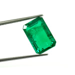 15.65 Ct Lab Grown Hydrothermal Emerald Octagon Cut Vivid Green Natural Like Inclusion