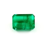 17.55 Lab Grown Colombian Hydrothermal Emerald Loose Gemstone Octagon Cut
