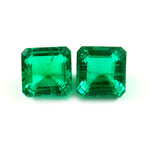 Hydrothermal Emerald Asscher Cut