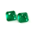 Hydrothermal Emerald Asscher Cut