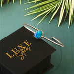 Australian Opal Doublet Bracelet in 925 Sterling Silver