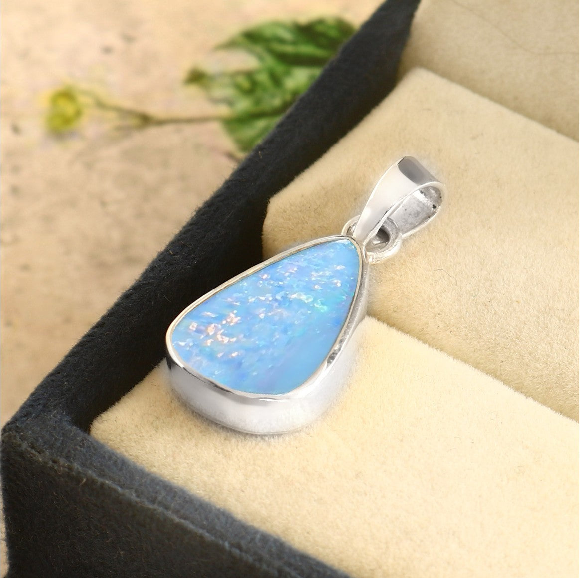 Australian Opal Doublet Pendant