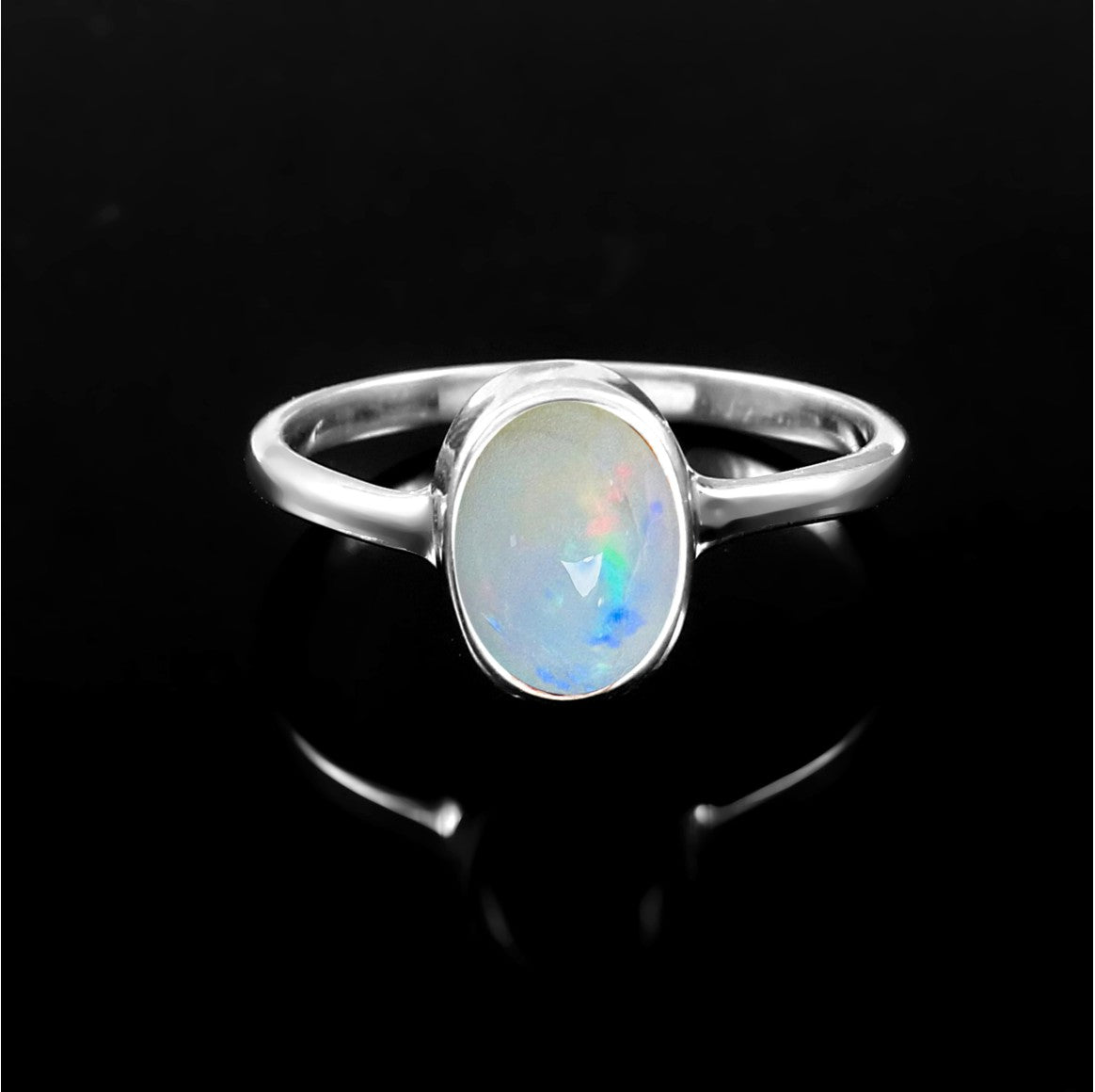 Australian Opal Doublet Ring 