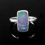 Australian Opal Doublet Ring 