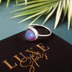 Australian Opal Doublet Ring 
