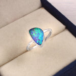 Australian Opal Doublet Ring 