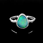 Australian Opal Doublet Ring 