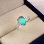 Australian Opal Doublet Ring 