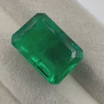 17.55 Lab Grown Colombian Hydrothermal Emerald Loose Gemstone